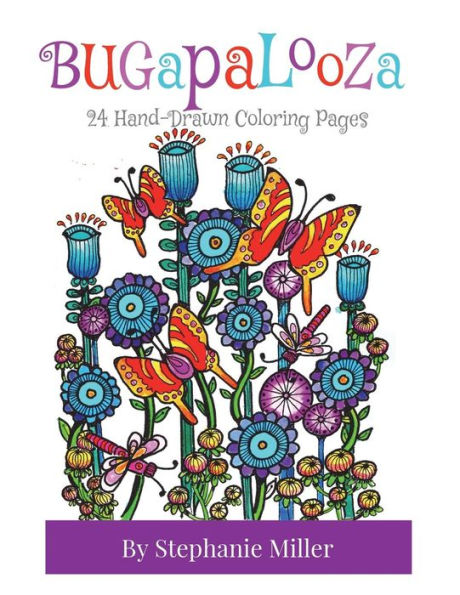 Bugapalooza: 24 Coloring Pages