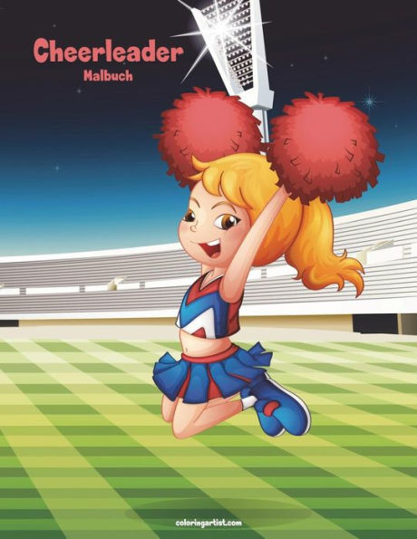 Cheerleader-Malbuch 1 (German Edition)