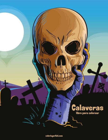 Calaveras libro para colorear 1 (Spanish Edition)