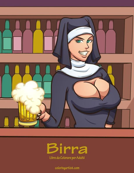 Birra Libro da Colorare per Adulti 1 (Italian Edition)