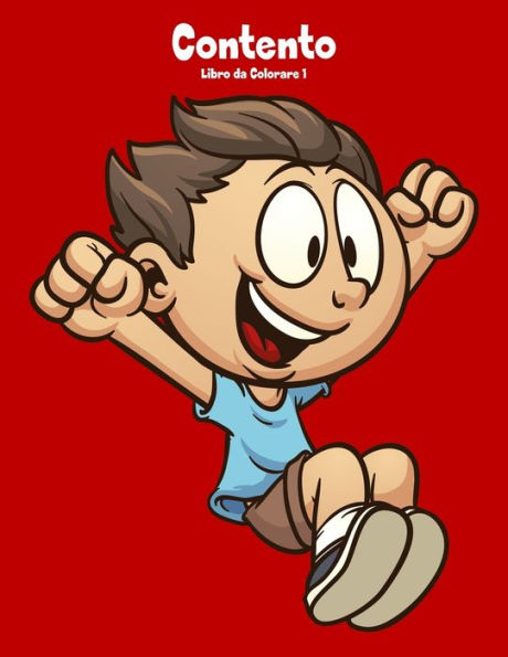 Contento Libro da Colorare 1 (Italian Edition)
