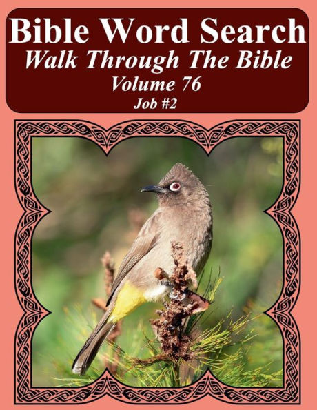 Búsqueda de palabras bíblicas Caminata por la Biblia Volumen 76: Trabajo n.° 2 Letra extra grande (Rompecabezas de búsqueda de palabras bíblicas para adultos Impresión gigante Edición para amantes de las aves)