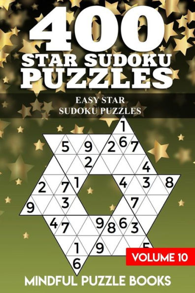 400 Sudokus de Estrellas: Sudokus de Estrellas Fáciles