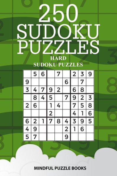 250 Sudoku Puzzles: Hard Sudoku Puzzles (Sudoku Collection)