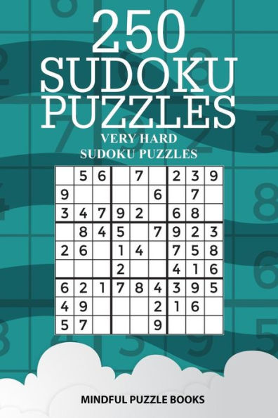250 Sudoku Puzzles: Very Hard Sudoku Puzzles (Sudoku Collection)