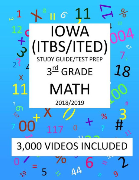 3rd Grade IOWA ITBS ITED, 2019 MATH, Test Prep:: 3rd Grade IOWA TEST of BASIC SKILLS, EDUCATIONAL DEVELOPMENT 2019 MATH Test Prep/Study Guide