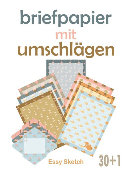Briefpapier mit Umschlägen (German Edition)