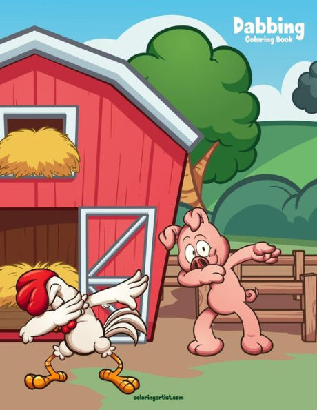 Dabbing Coloring Book 1