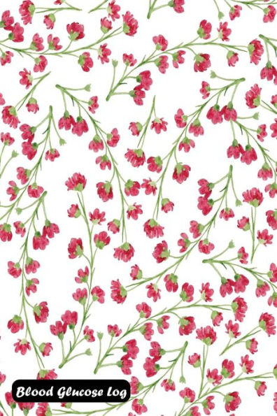Blood Glucose Log: Donna Flowers Cover
