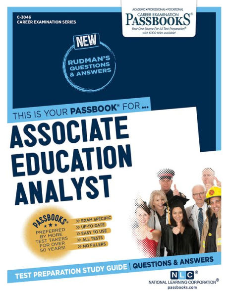 Associate Education Analyst (C-3046): Passbooks Study Guide (Career Examination Series)
