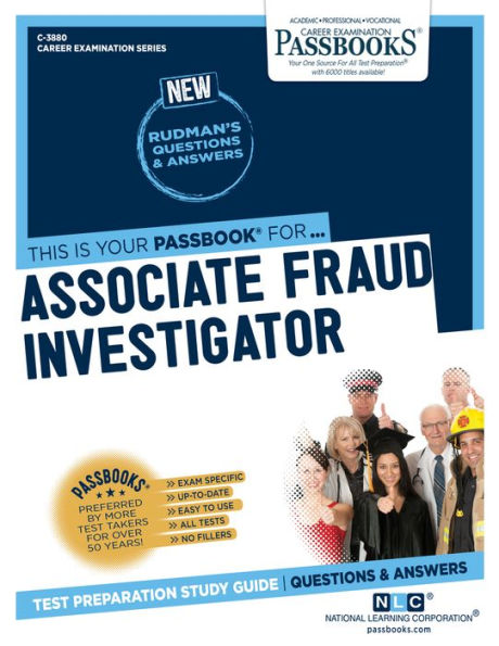 Associate Fraud Investigator (C-3880): Passbooks Study Guide (3880) (Career Examination Series)