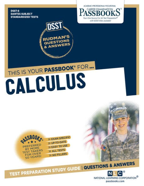 Calculus (DAN-8): Passbooks Study Guide (8) (Dantes Subject Standardized Tests)