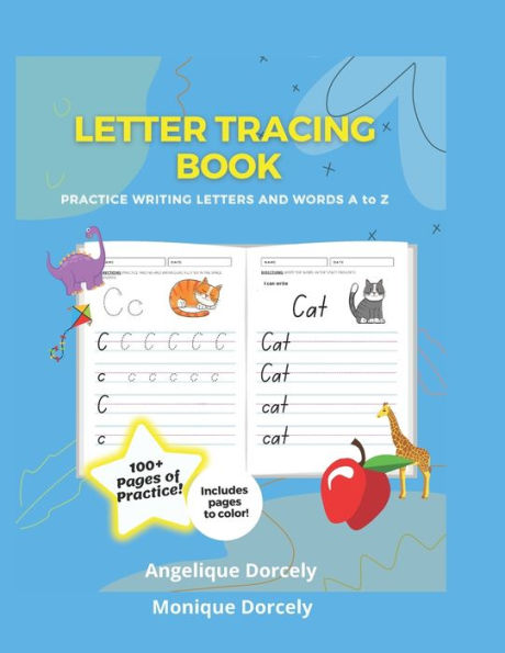 Letter Tracing Book - Practice Writing Letters And Words A To Z