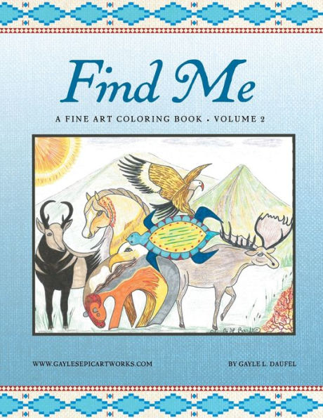 Find Me: A Fine Art Coloring Book - Volume 2