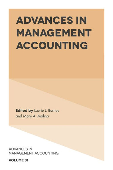 Advances In Management Accounting (Advances In Management Accounting, 31)