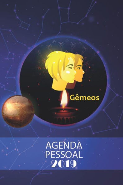Agenda pessoal 2019: Gêmeos (Portuguese Edition)