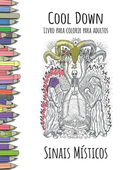 Cool Down - Livro Para Colorir Para Adultos : Sinais M