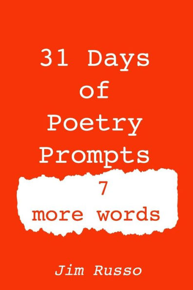 31 días de indicaciones de poesía: 7 palabras más