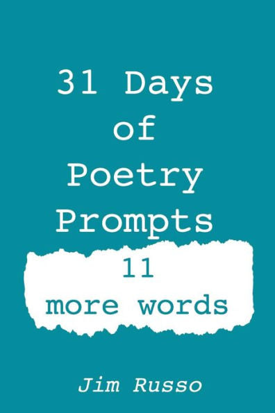 31 días de indicaciones de poesía: 11 palabras más