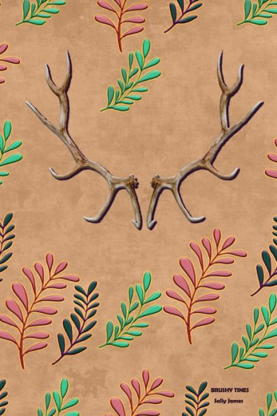 Brushy Tines: Elk Antlers and Ferns