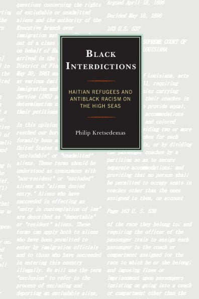 Black Interdictions: Haitian Refugees And Antiblack Racism On The High Seas