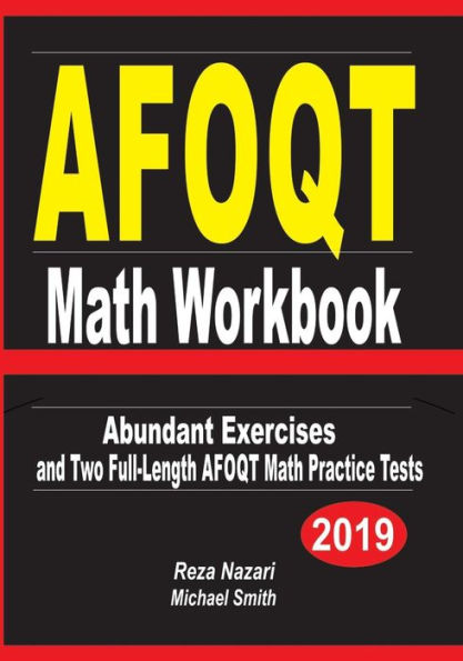 AFOQT Math Workbook: Abundant Exercises and Two Full-Length AFOQT Math Practice Tests