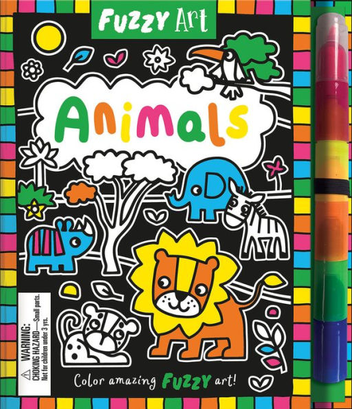 Fuzzy Art Animals - 9781801055307