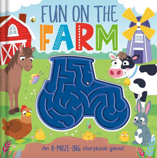 Fun On The Farm: With Interactive Maze