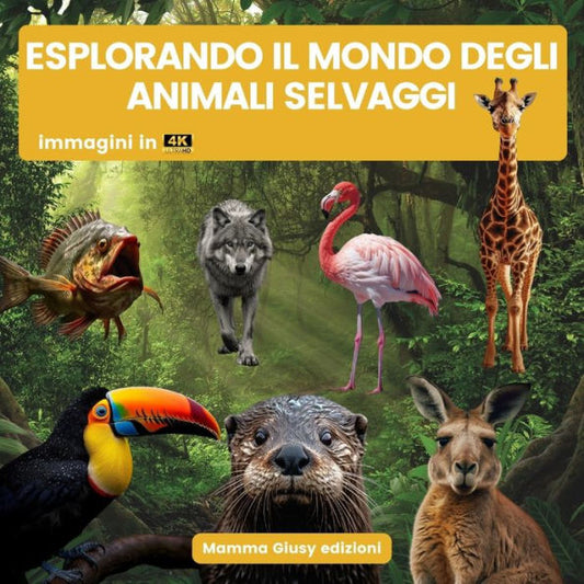 Esplorando Il Mondo Degli Animali Selvaggi (Italian Edition) - 9781801140980