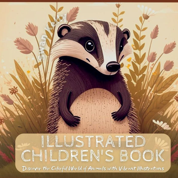Illustrated Children's Book: Discover The Colorful World Of Animals With Vibrant Illustrations