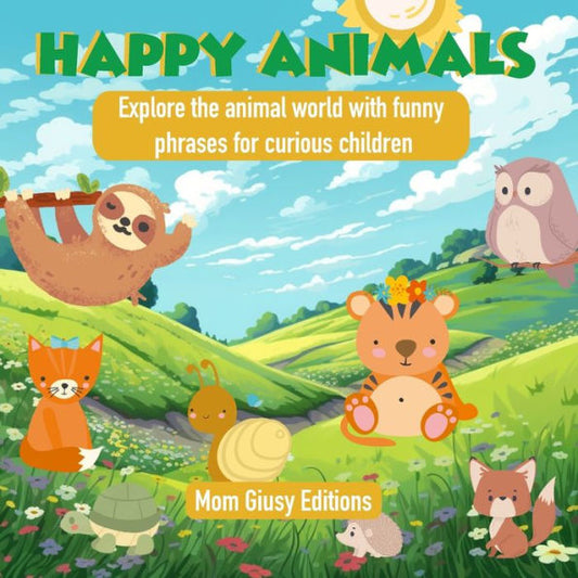 Happy Animals: Explore The Animal World With Funny Phrases For Curious Children