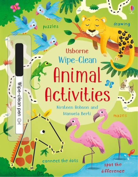 Wipe-Clean Animal Activities (Wipe-Clean Activities)