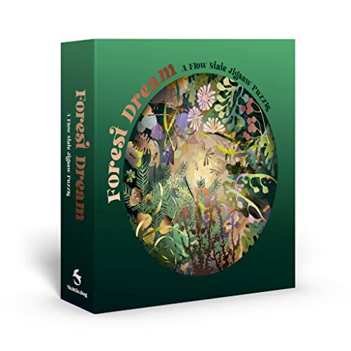 Forest Dream: A Flow State Circular Jigsaw Puzzle - 9781837760046