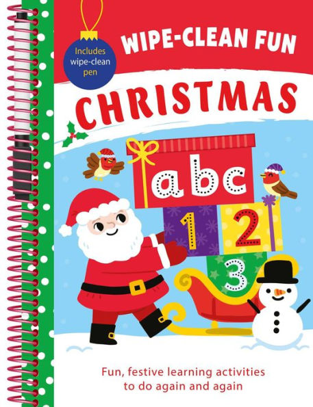 Wipe-Clean Fun: Christmas: Fun Learning Activities With Wipe-Clean Pen