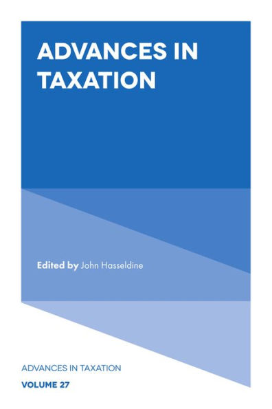 Advances In Taxation (Advances In Taxation, 27)