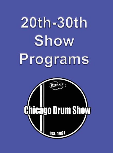 Chicago Drum Show Programs 20-30