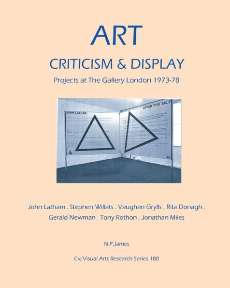 Art, Criticism And Display. - 9781908419774