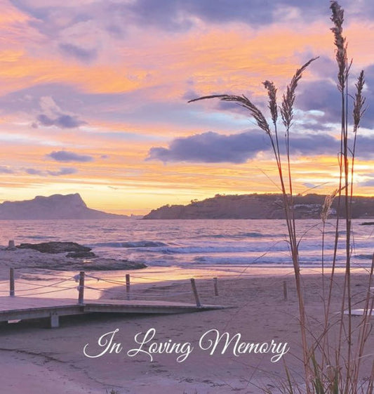 Funeral Guest Book, In Loving Memory Memorial Service Guest Book, Condolence Book, Remembrance Book for Funerals or Wake: HARD COVER. A lasting keepsake for the family.