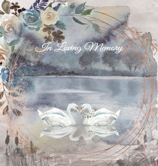 Funeral Guest Book, In Loving Memory, Memorial Guest Book, Condolence Book, Remembrance Book for Funerals or Wake: HARDCOVER. A Memorial Service Guest Book.