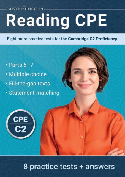 Reading Cpe: Eight More Practice Tests For The Cambridge C2 Proficiency - 9781915654120
