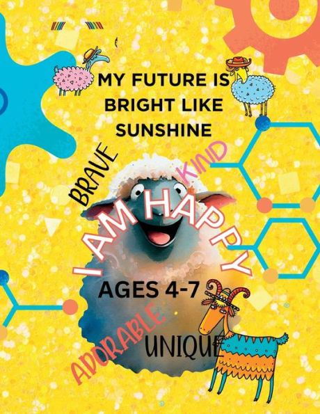 My Future Is Bright Like Sunshine-Affirmation Coloring Book Kids - 9781916554115