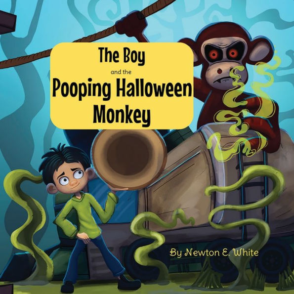 The Boy And The Pooping Halloween Monkey