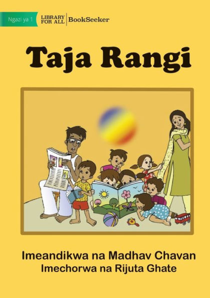Colours - Taja Rangi (Swahili Edition)