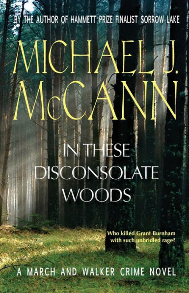 In These Disconsolate Woods: A March And Walker Crime Novel