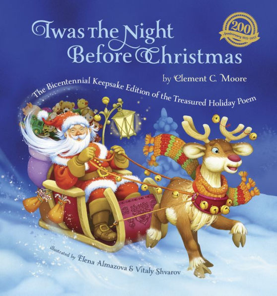 Twas The Night Before Christmas: The Bicentennial Keepsake Edition Of The Treasured Holiday Poem - 9781927979341