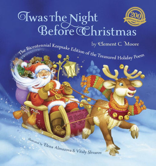 Twas The Night Before Christmas: The Bicentennial Keepsake Edition Of The Treasured Holiday Poem - 9781927979341