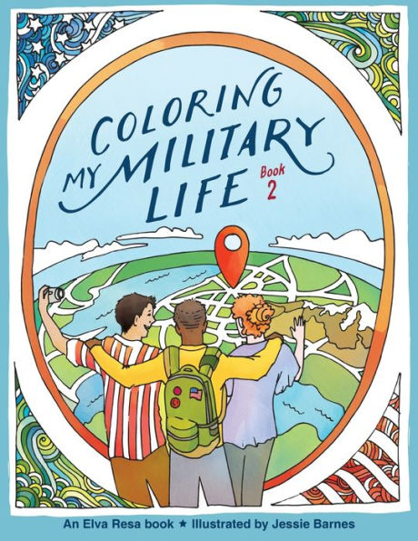 ¿Colorear mi vida militar? Libro 2