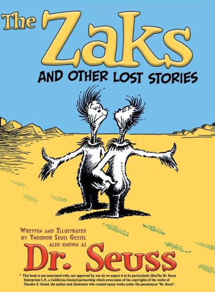The Zaks And Other Lost Stories - 9781939888952
