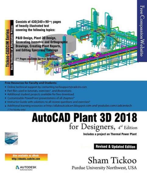 AutoCAD Plant 3D 2018 for Designers