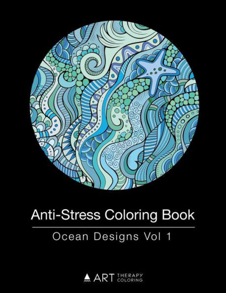 Anti-Stress Coloring Book: Ocean Designs Vol 1